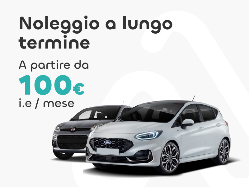 noleggio auto lungo termine 100 euro mensili