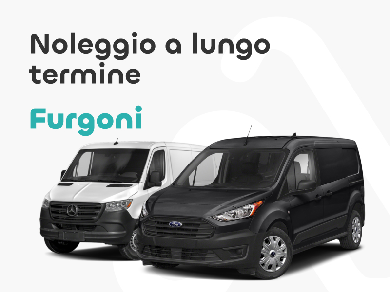 noleggio lungo termine furgoni pronta consegna