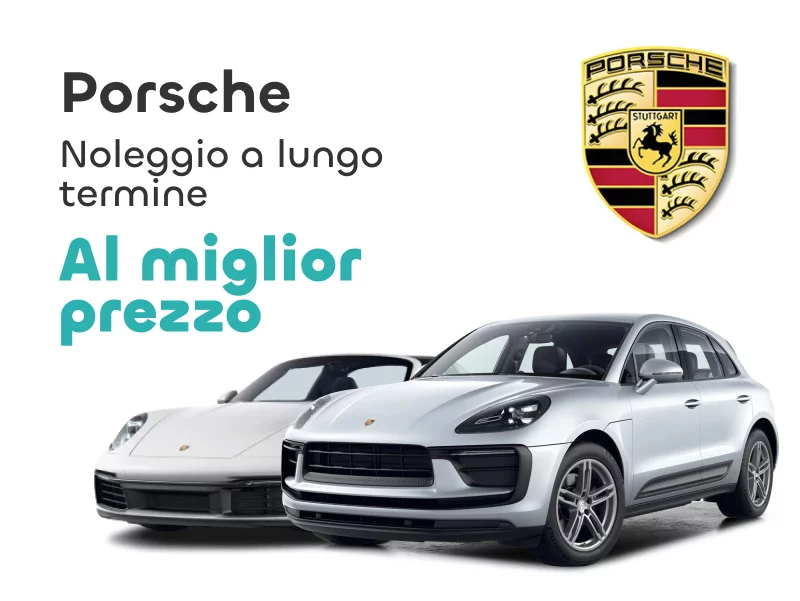 offerte noleggio lungo termine porche