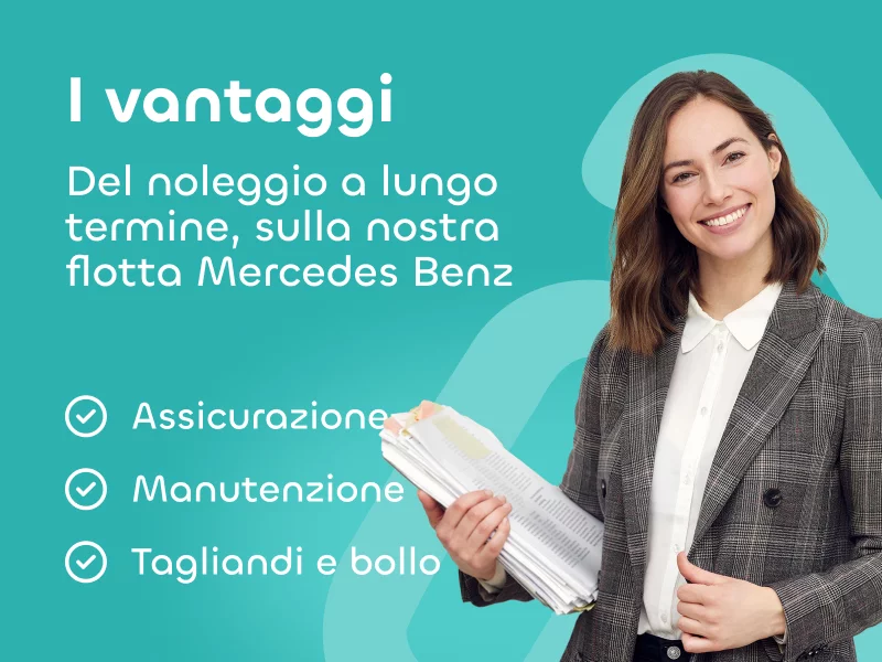 noleggio lungo termine mercedes benz senza anticipo