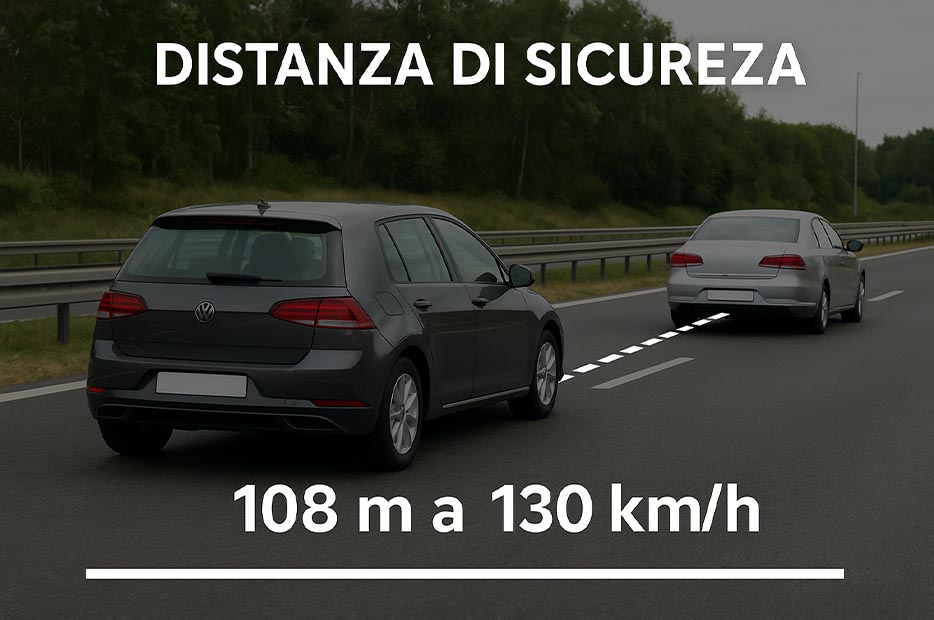 Come calcolare la distanza di sicurezza