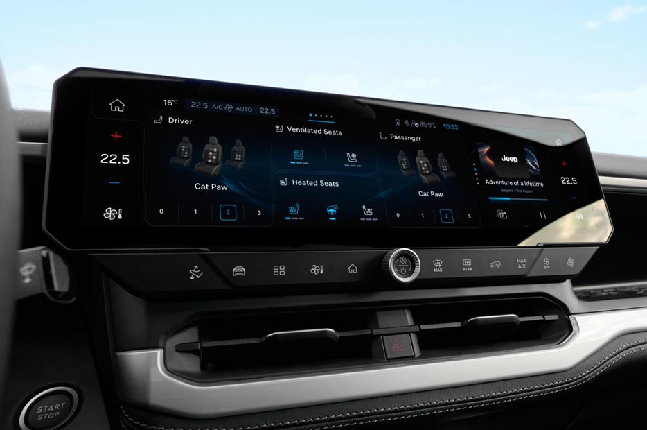 controlli radio nuova jeep compass