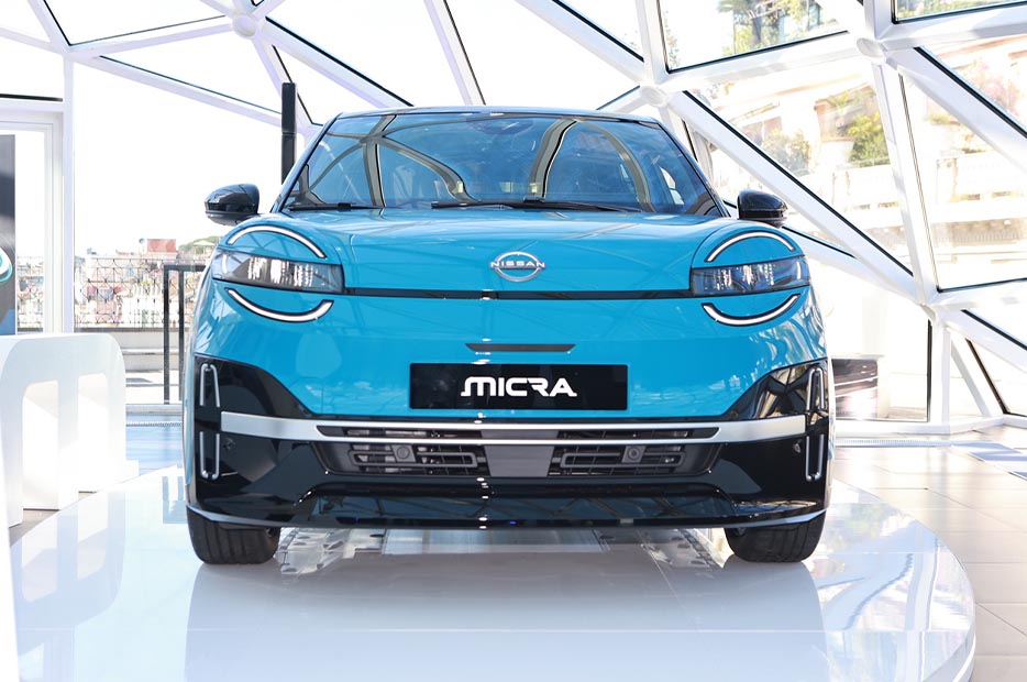nuova nissan micra fronte
