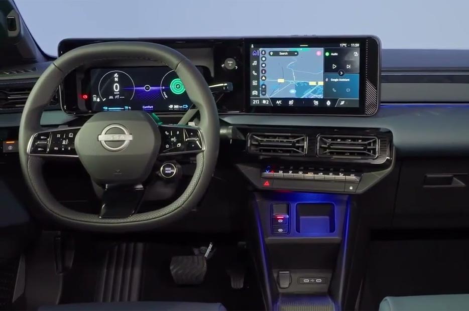 nuova nissan micra interni