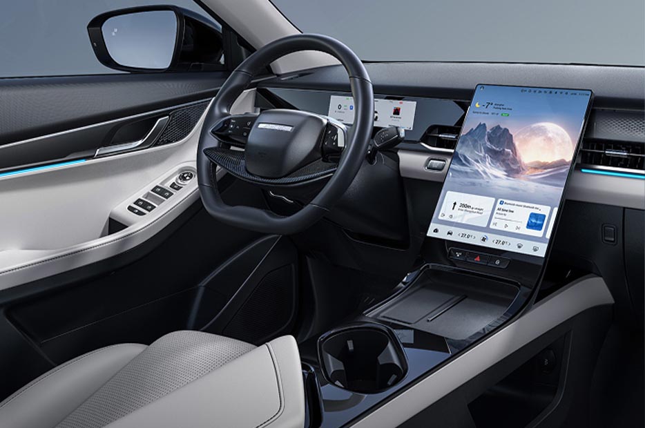 nuova jaecoo 5 interni