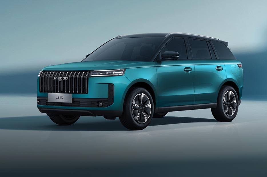 nuova jaecoo 5 laterale