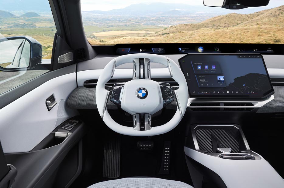nuova bmw ix3 interni