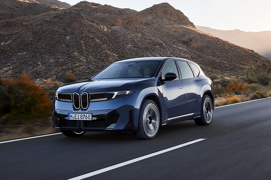 nuova bmw ix3 laterale