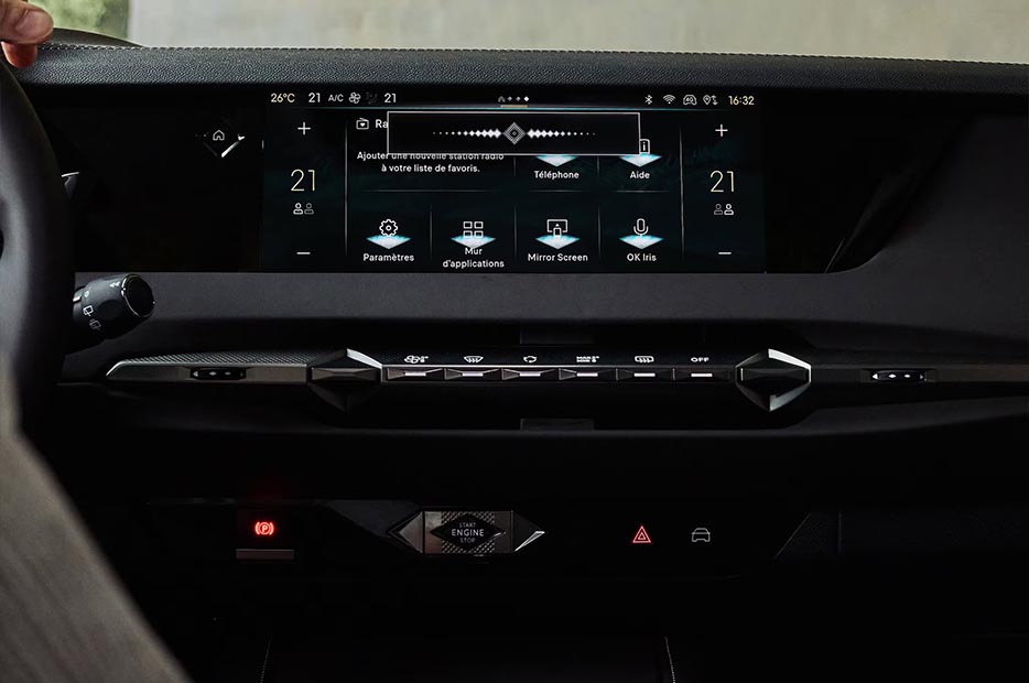 nuova ds 4 computer bordo