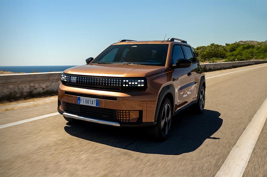 nuova fiat grande panda fronte