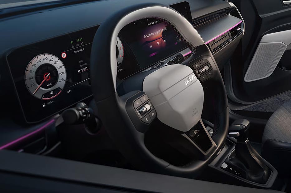 nuova kia stonic interni