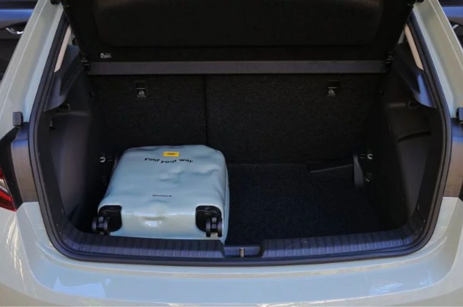 nuova skoda fabia bagagliaio