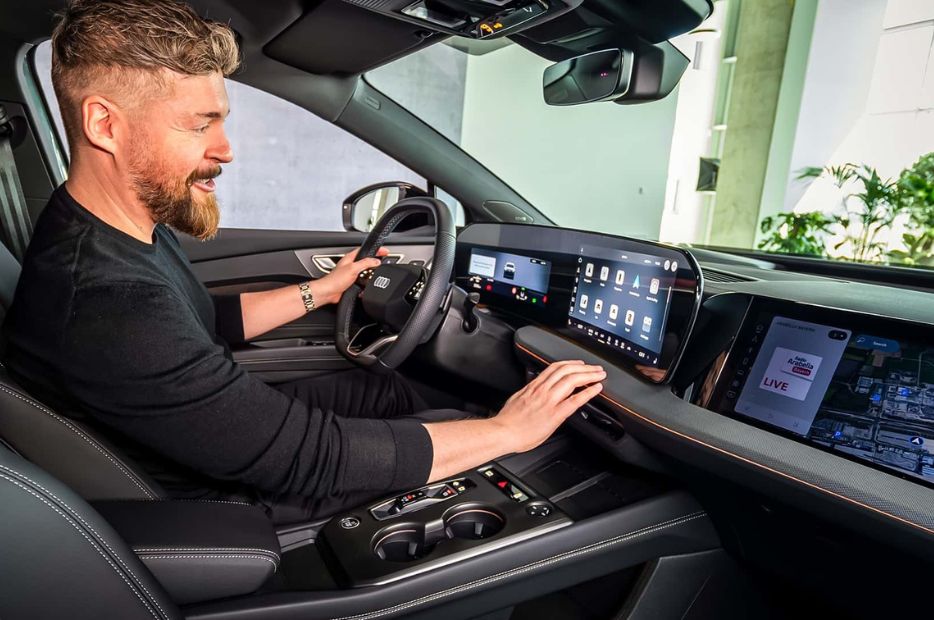 audi q4 e tron interni